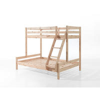 ETAGENBETT Kathlin 208x167x156 aus Massivholz in natur - Kieferfarben, Holz - 58aufmkessel