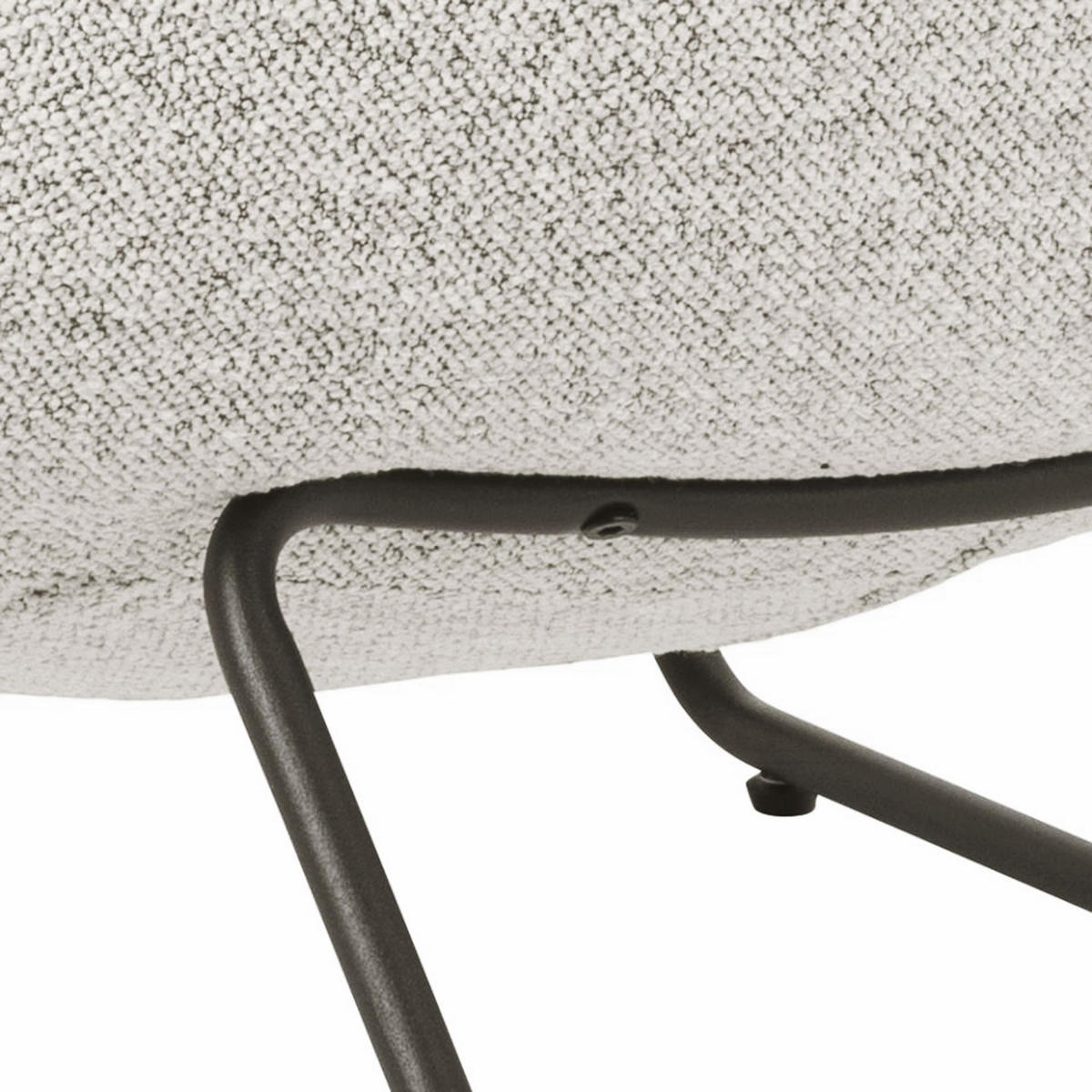 SESSEL Forgents Creme - Creme, Textil/Metall (82.5/97/93cm) - Selsey