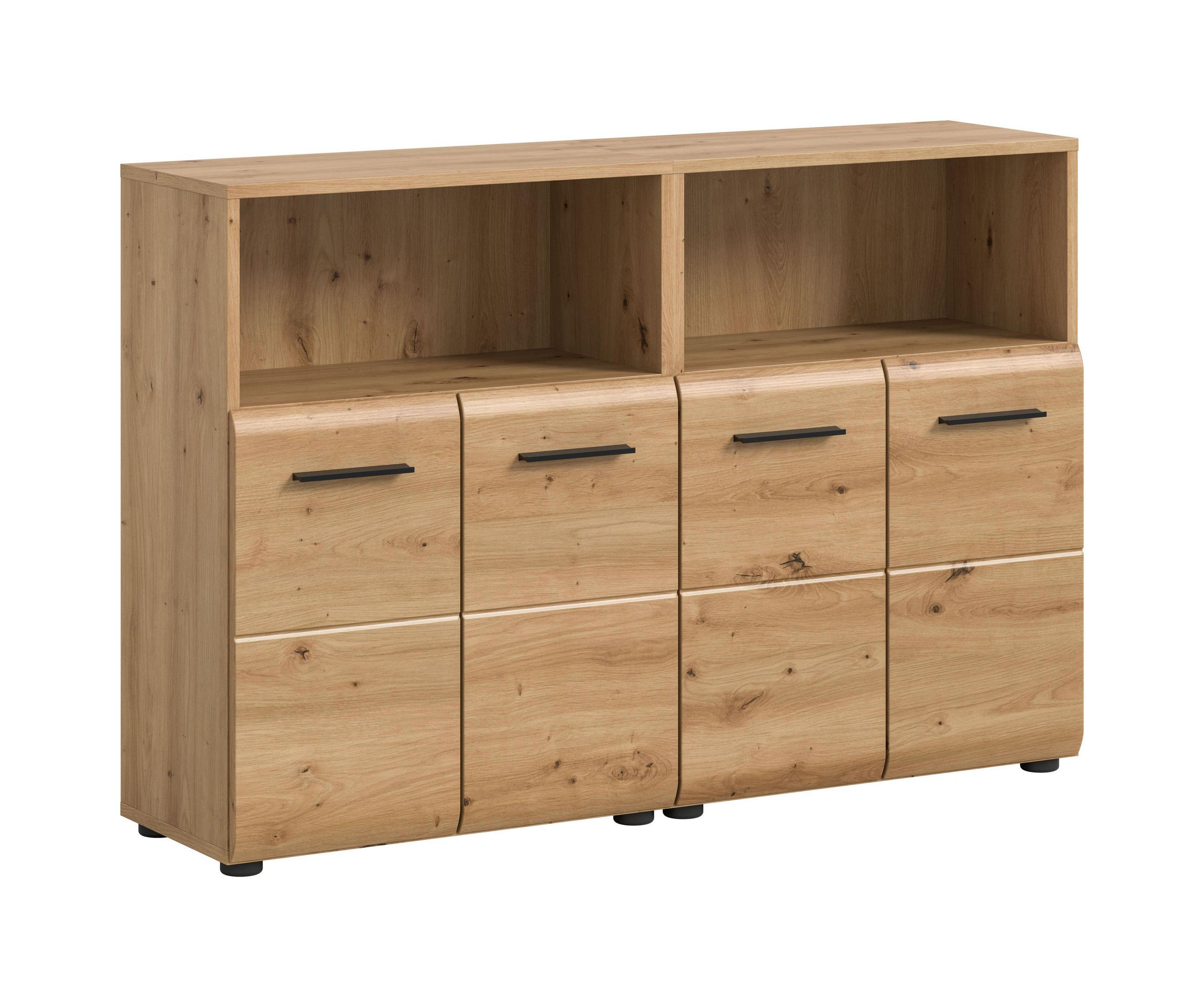 BAD-SET ICE 2-tlg. (B/H/T: ca. 120/80/30 cm) in Artisan Oak Nachbildung/Artisan Oak Nachbildung - Eiche Artisan, Holz (120/80/30cm)