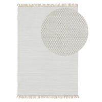 TEPPICH Tepp - Weiß, Textil (70/1cm) - KUNSTLOFT