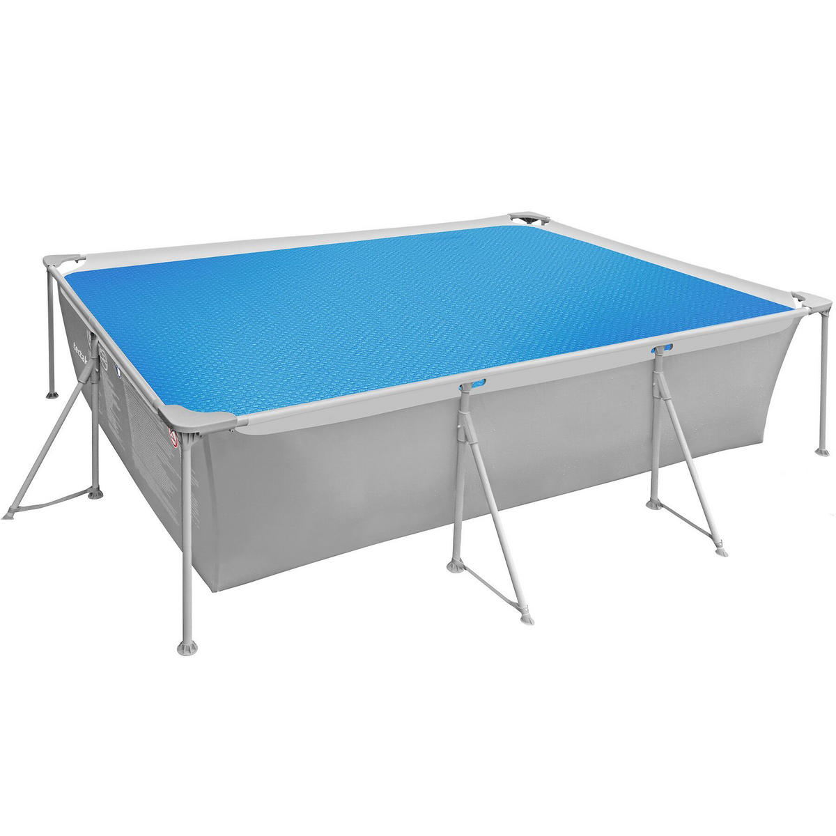 POOL-SOLARFOLIE , 400 x 600 cm, blau - Blau, Kunststoff (600/400cm) - tectake