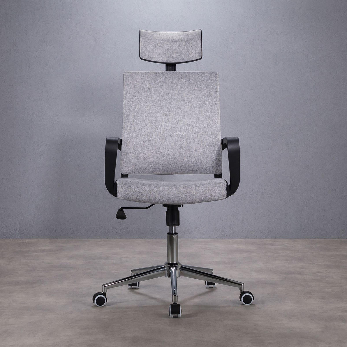 BÜRODREHSTUHL HERRY grau - Grau, Textil (57/124/62cm) - IDIMEX