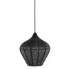 HÄNGELAMPE Alvaro Schwarz Ø27/29,5 cm - Schwarz, Metall (27/27/29.5cm) - Light & Living
