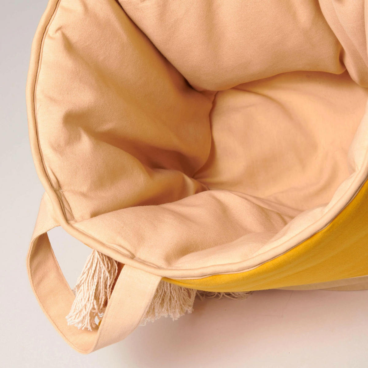 SPIELZEUGKORB Löwe 45 cm - Currygelb, Textil (30/30cm) - nordic coast company