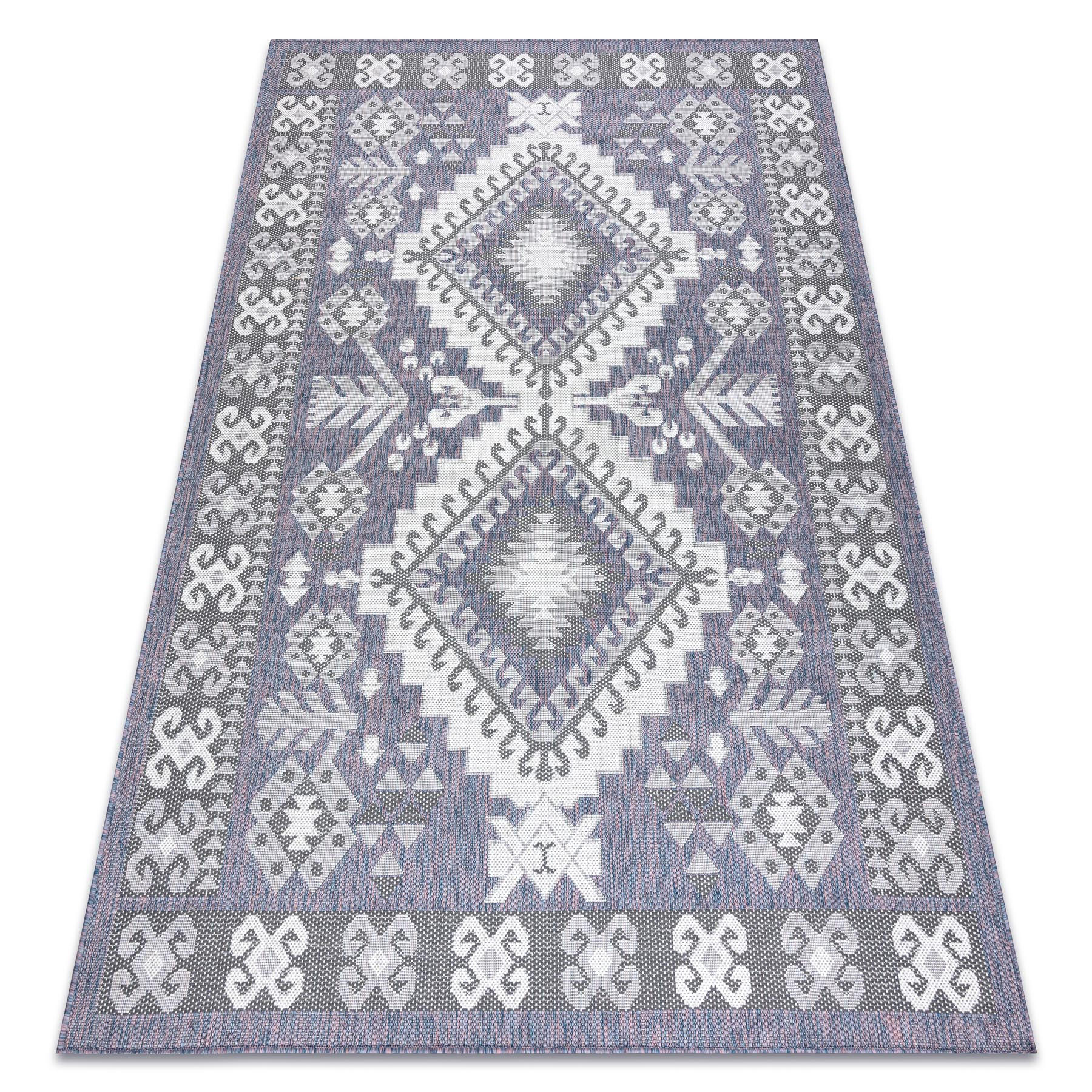 TEPPICH Sion 140/190 cm - Blau, Textil (140/190cm) - rugsX
