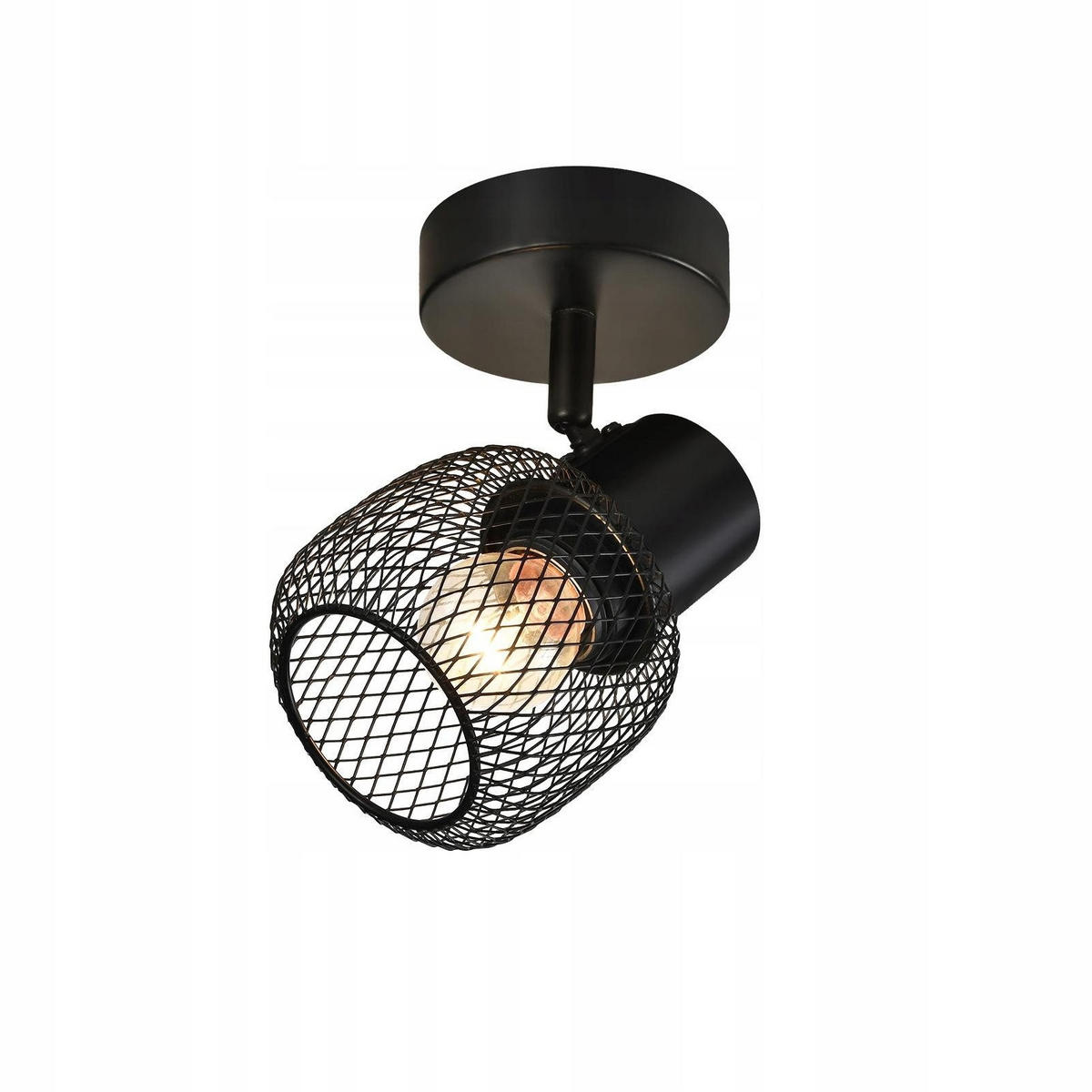 DECKENLEUCHTE Helligold 15/16/10 cm - Schwarz, Metall (10/15/16cm) - ZMH