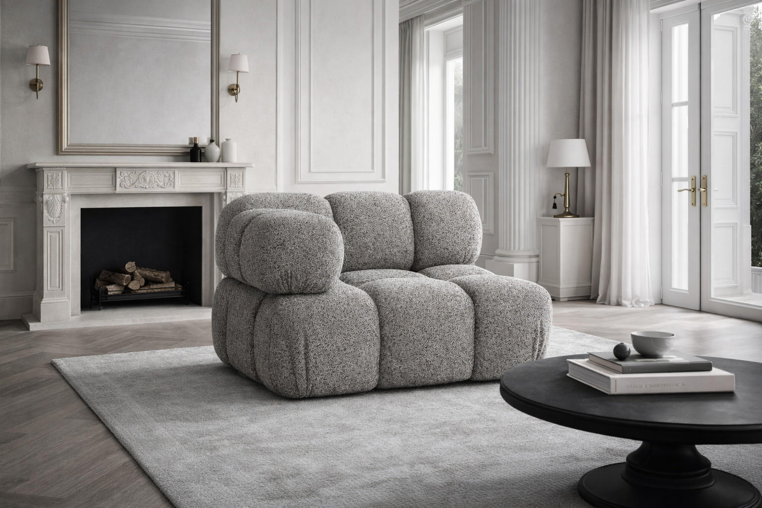 Thumbnail - Kaiser Möbel Eckmodul,, Braun, Holz, 1-Sitzer, 95x70x95 cm, Wohnzimmer, Sofas & Couches, Sofas