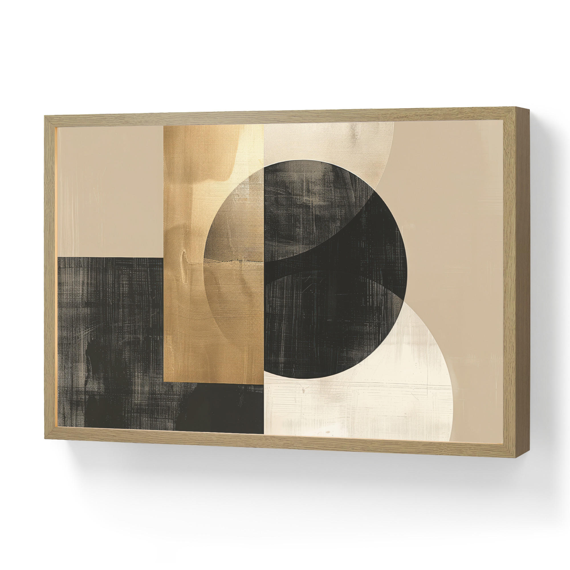 OnlyWow NÁSTĚNNÁ LAMPA S AKUMULÁTOREM Abstraktní - Moderní - Černá - Zlatá 60x40 cm