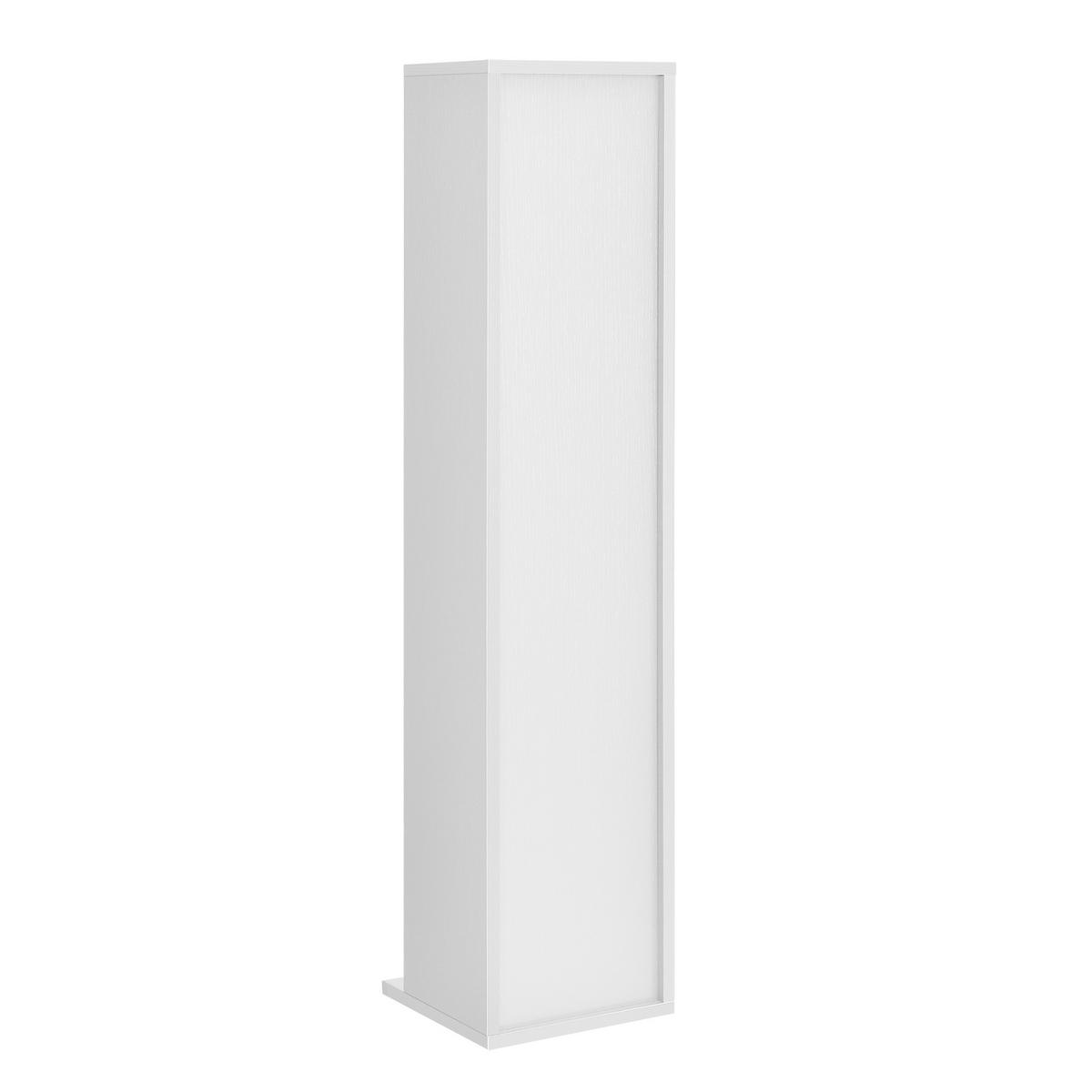 CD-REGAL Tynset - Weiß, Holzwerkstoff (20/90/20cm) - [en.casa]