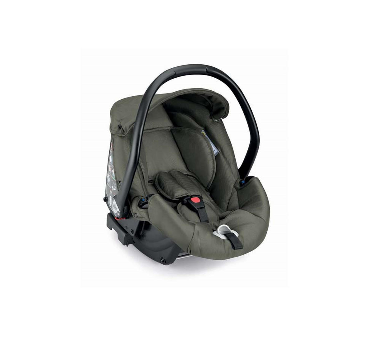 SPORT-KINDERWAGEN Taski inkl. Auto-Babyschale - Grün, Kunststoff (1090/530/675cm) - Cam il Mondo del Bambino S.p.A.