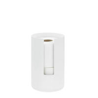 TOILETTENPAPIER-AUFBEWAHRUNG Rim weiß wandhängend 13/21/13 cm - Weiß, Metall (13/13/21cm) - Zone Denmark