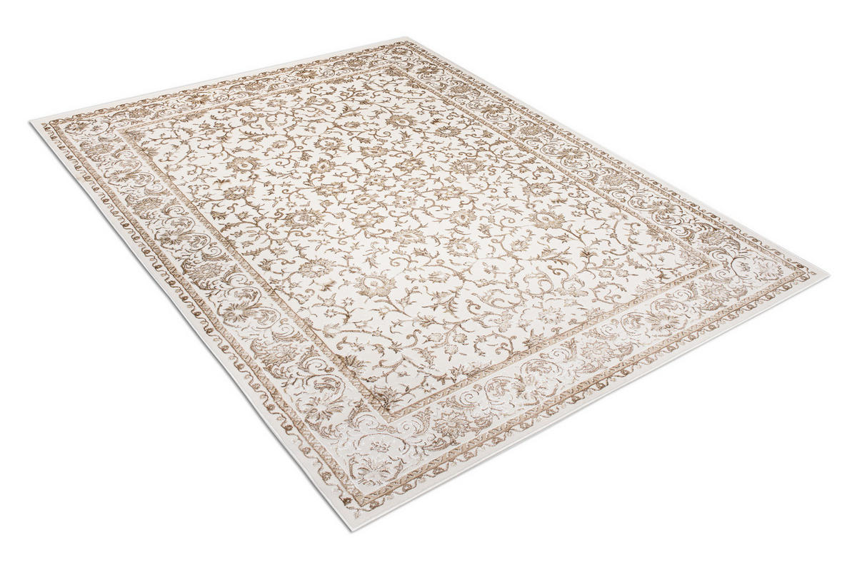 TEPPICH HERA Creme Beige 80/150 cm - Beige/Creme, Textil (80/150cm) - Tapiso