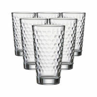 LONGDRINKGLÄSER Favo Transparent 400 ml 6er Set - Transparent, Glas (0.4L) - Ritzenhoff Breker