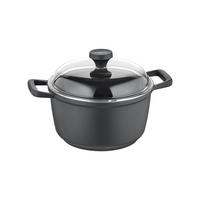 KOCHTOPF Edition 100 mit Deckel, Aluguss, Schwarz, 24 cm - Schwarz, Metall (31.5/31.5/13.5cm) - Berndes