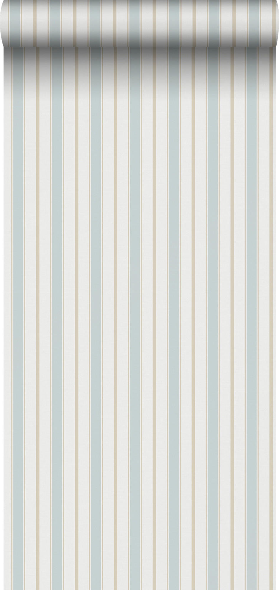 TAPETE Streifen 53 cm x 10.05 m - Blau, Papier (53/1000cm) - Sanders & Sanders