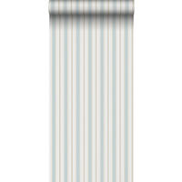 TAPETE Streifen 53 cm x 10.05 m - Blau, Papier (53/1000cm) - Sanders & Sanders
