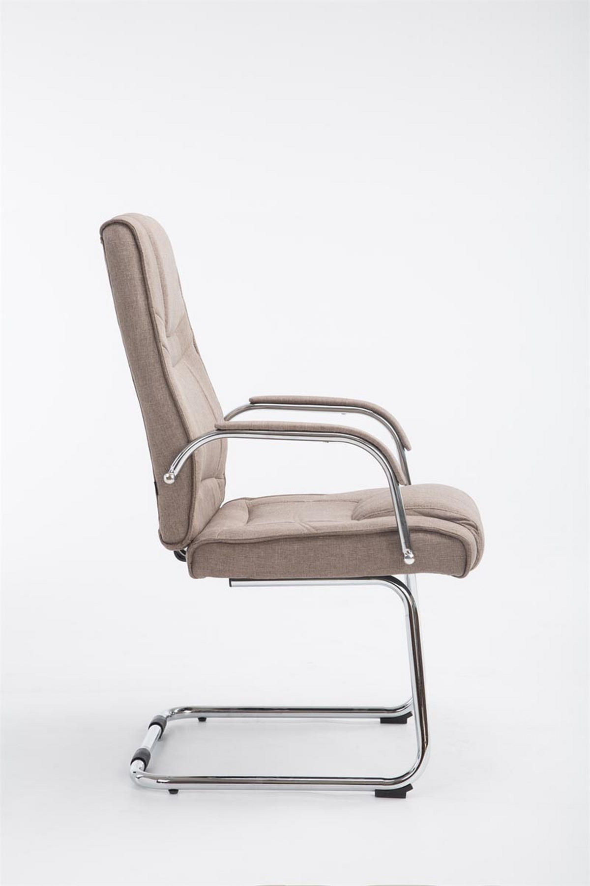 SCHWINGSTUHL Stoff taupe - Taupe, Textil/Metall (60/104/67cm) - CLP