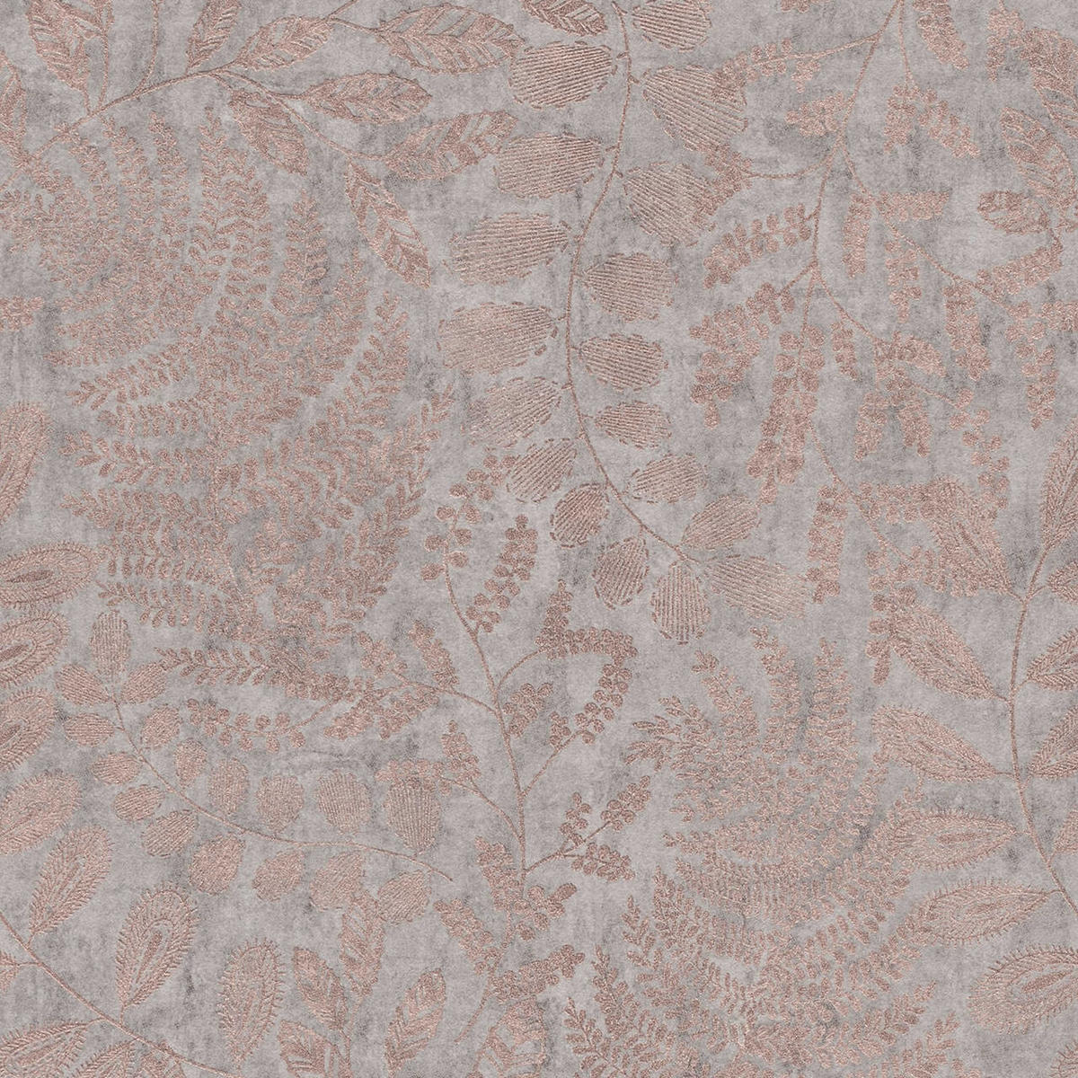 VLIESTAPETE Grau 53/1005 cm - Grau, Textil (53/1cm) - KUNSTLOFT