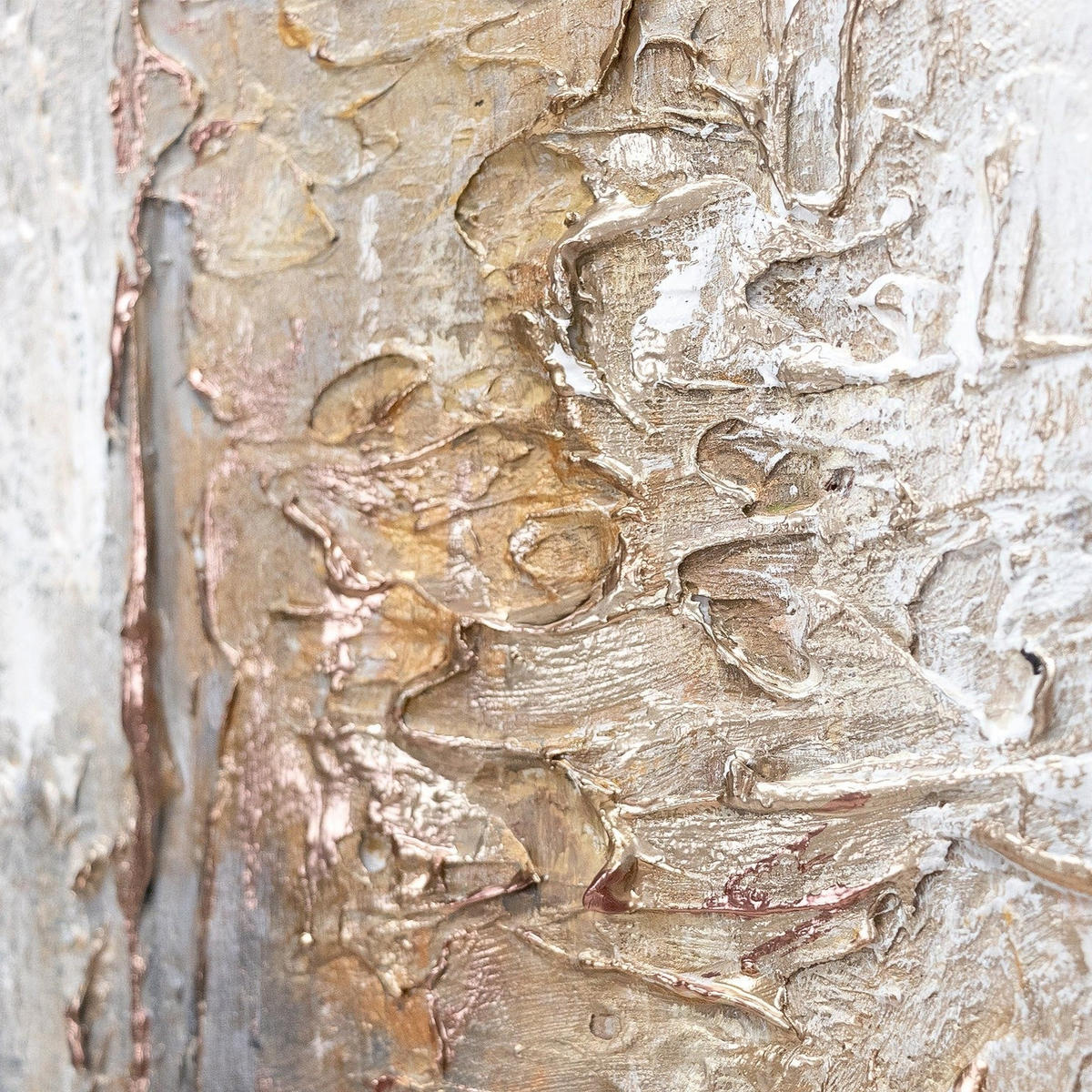 GEMÄLDE Philosophie auf Keilrahmen 100x50 cm - Kupferfarben, Holz (100/50cm) - YS-art gallery