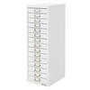 AKTENSCHRANK - Weiß, Metall (28/87/38cm) - ML-DESIGN