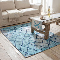 FLACHWEBTEPPICH Keitum 130x190 cm - Türkis, Textil (130/190cm) - Sansibar SYLT