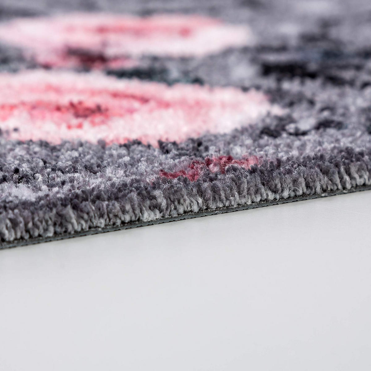 TEPPICH LÄUFER PURE & SOFT - Pink, Textil (50/70cm) - Astra