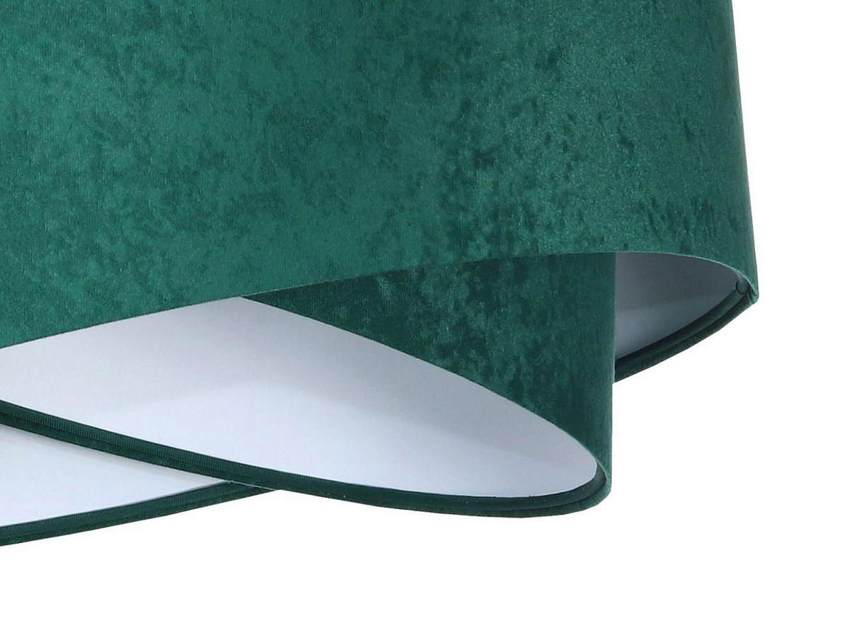 HÄNGELEUCHTE Grün 50/23 cm - Weiß, Kunststoff (50/1.3/23cm) - ONZENO
