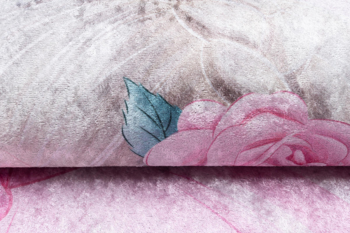 TEPPICH EMMA Rosa 140/200 cm - Rosa, Kunststoff (140/200cm) - Tapiso