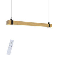 PENDELLEUCHTE Corinthia 100/6/9.5 cm - Braun, Holz (100/6/9.5cm) - ZMH
