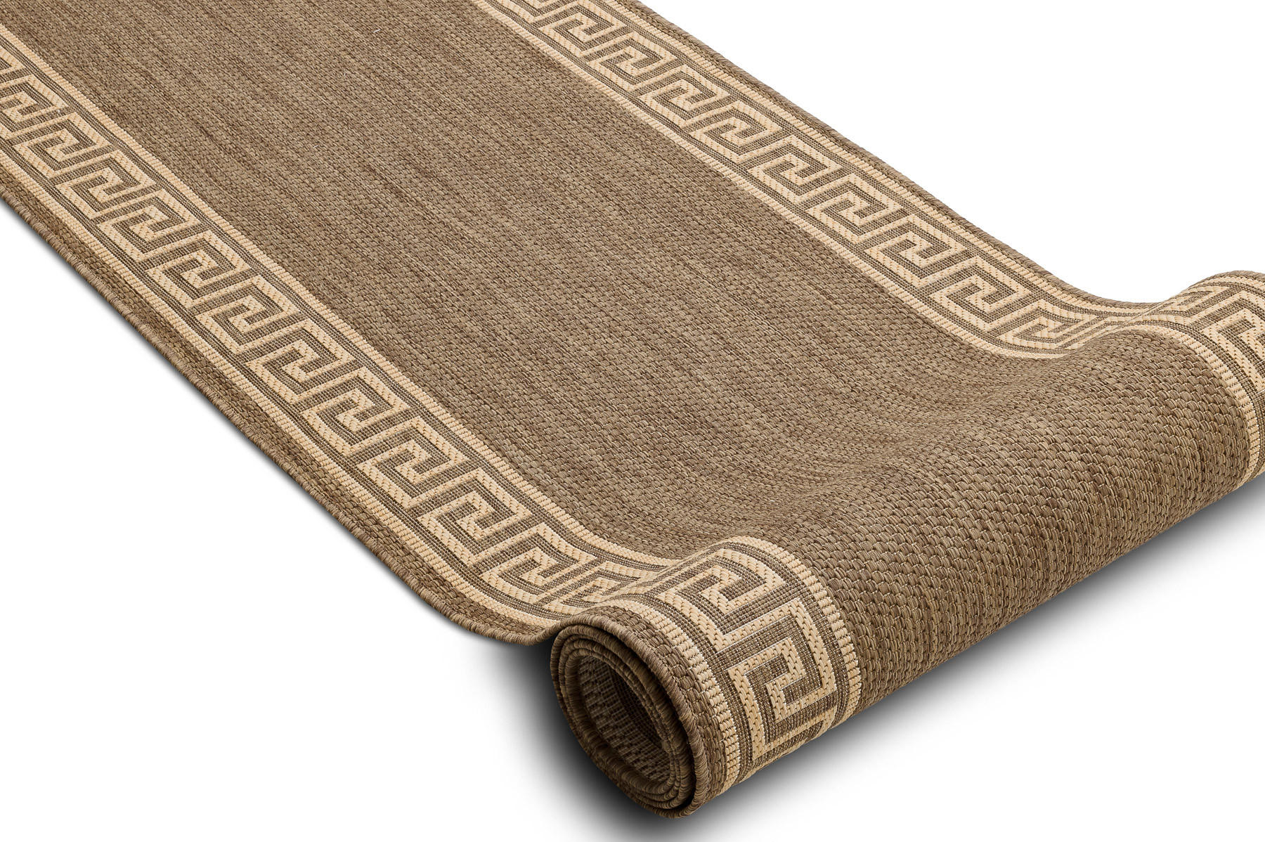 LÄUFER SIZAL FLOORLUX 80/140 cm - Braun, Textil (80/140cm) - rugsX