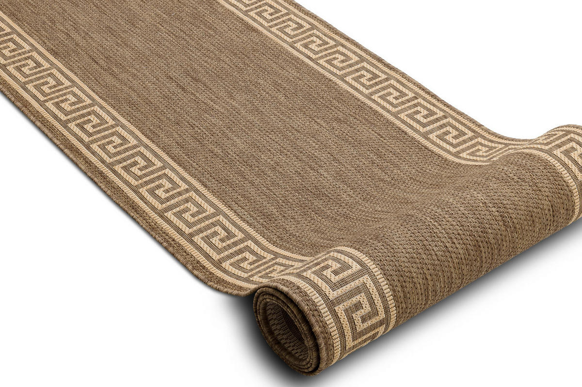 LÄUFER SIZAL FLOORLUX 80/150 cm - Braun, Textil (80/150cm) - rugsX