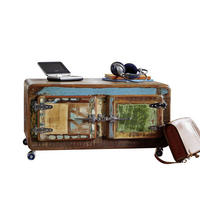 COUCHTISCH Altholz 90x60x40 mehrfarbig lackiert FREEZY #20 - Multicolor, Holz (90/60/40cm) - Massivmoebel24