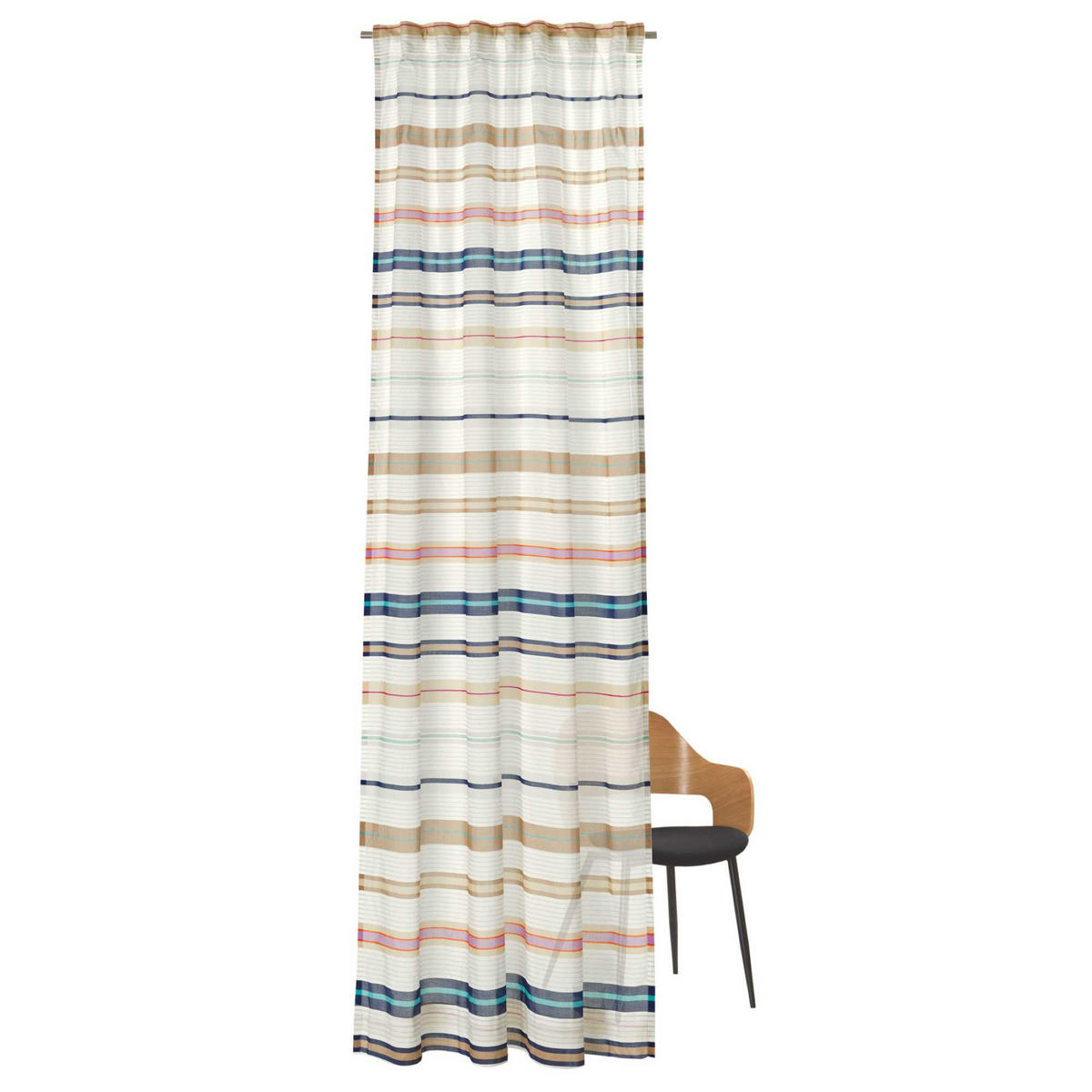 VORHANG Janny multi 130x250cm - Multicolor, Textil (130/0.5/250cm) - Esprit