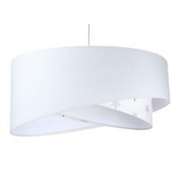 HÄNGELEUCHTE Weiß 50/23 cm - Weiß, Kunststoff (50/1/23cm) - ONZENO