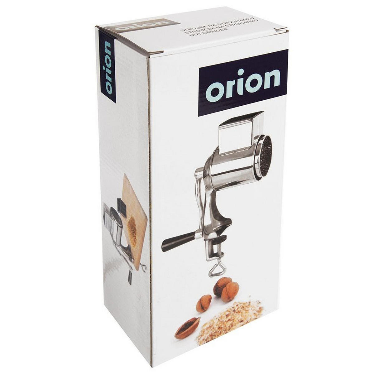 STAHLGITTERMASCHINE - Silberfarben, Metall (21/28.5/8cm) - Orion 