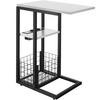 LAPTOP-BEISTELLTISCH Rhea,50 - 73 x 30 x 61,5 cm,weiß - Weiß, Metall (73/30/62.5cm) - tectake