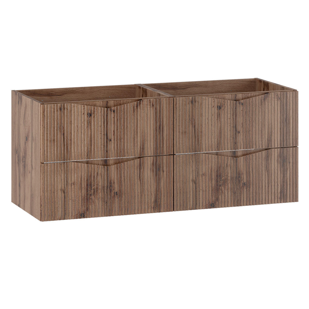 WASCHTISCHUNTERSCHRANK 120cm Tao Holz - Braun, Holzwerkstoff (120/50/46.5cm) - Petits-meubles