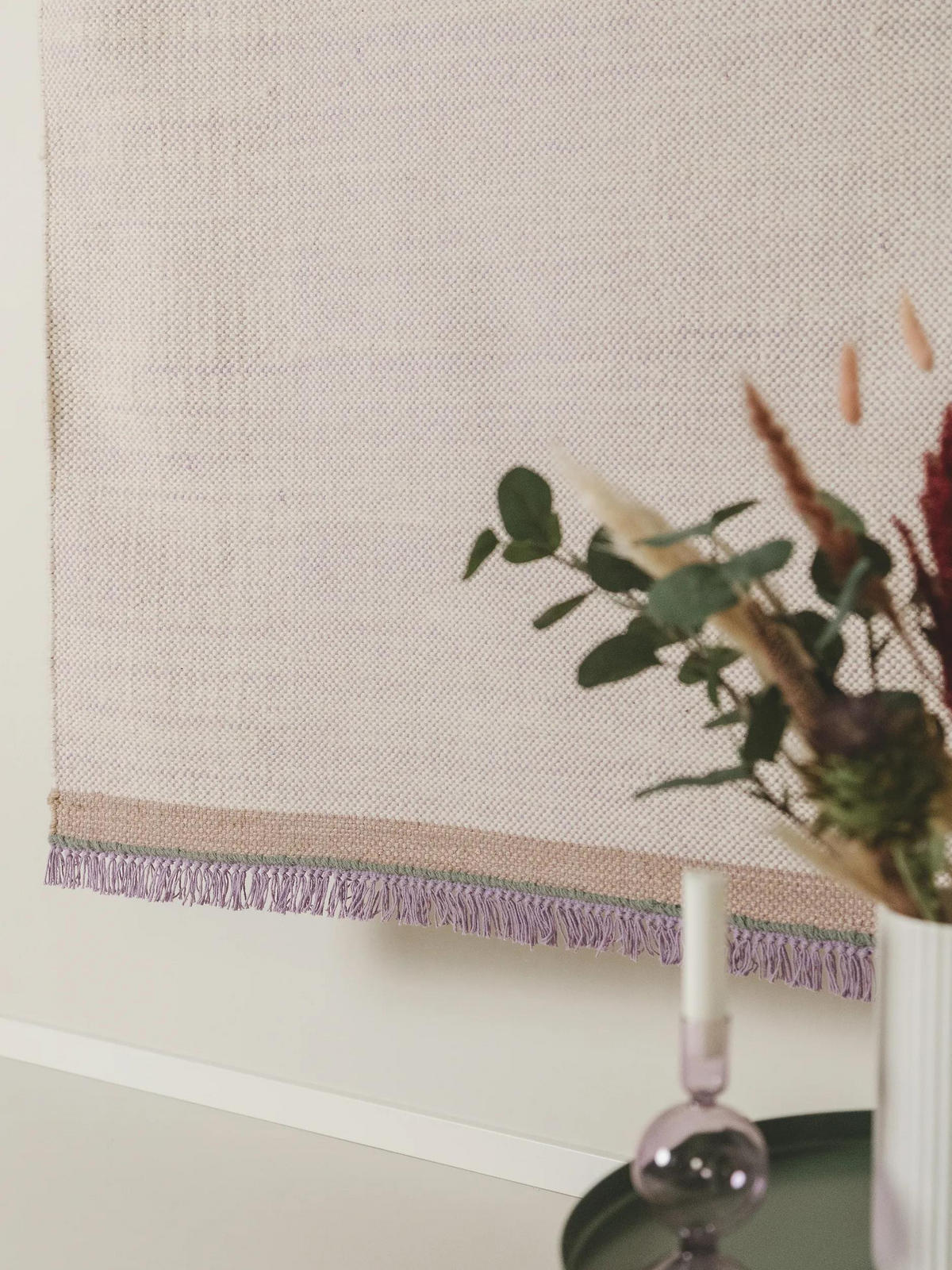 WOLLTEPPICH Karla Lila 200x300 cm - Lila, Textil (200/300cm) - benuta Pop