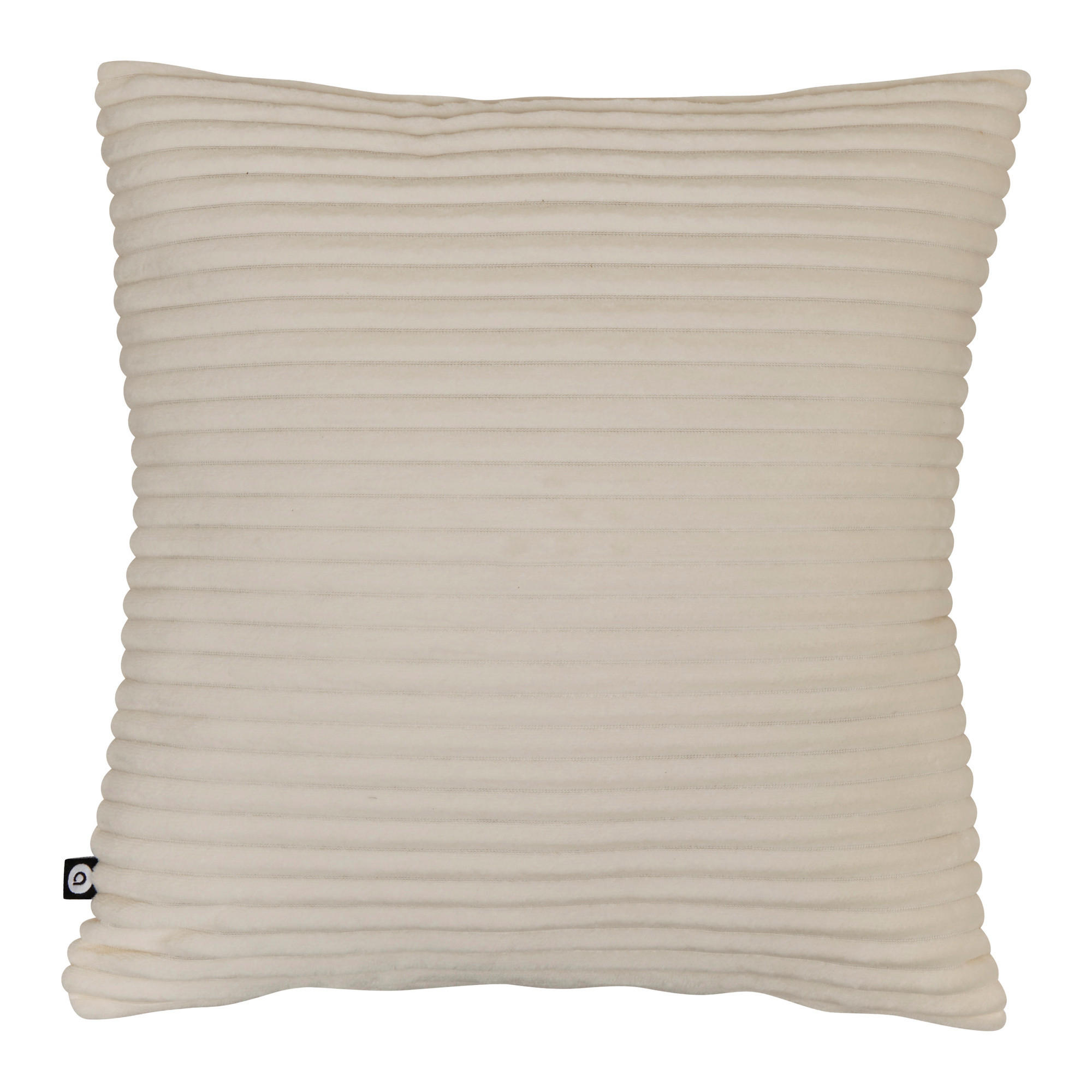 KISSENHÜLLE aus Cord Arum Weiß 38/38 cm - Weiß, Textil (10/38cm) - Atmosphera Createur d´interieur