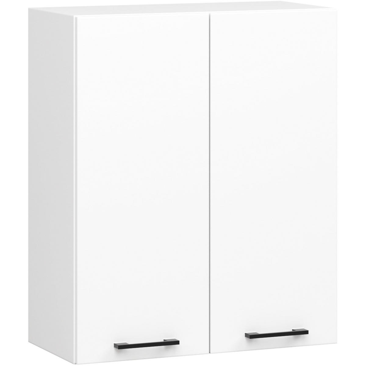 HÄNGESCHRANK Weiß 72/60/30 - Weiß, Holzwerkstoff (60/72/30cm) - RAUMHIRSCH FURNITURE