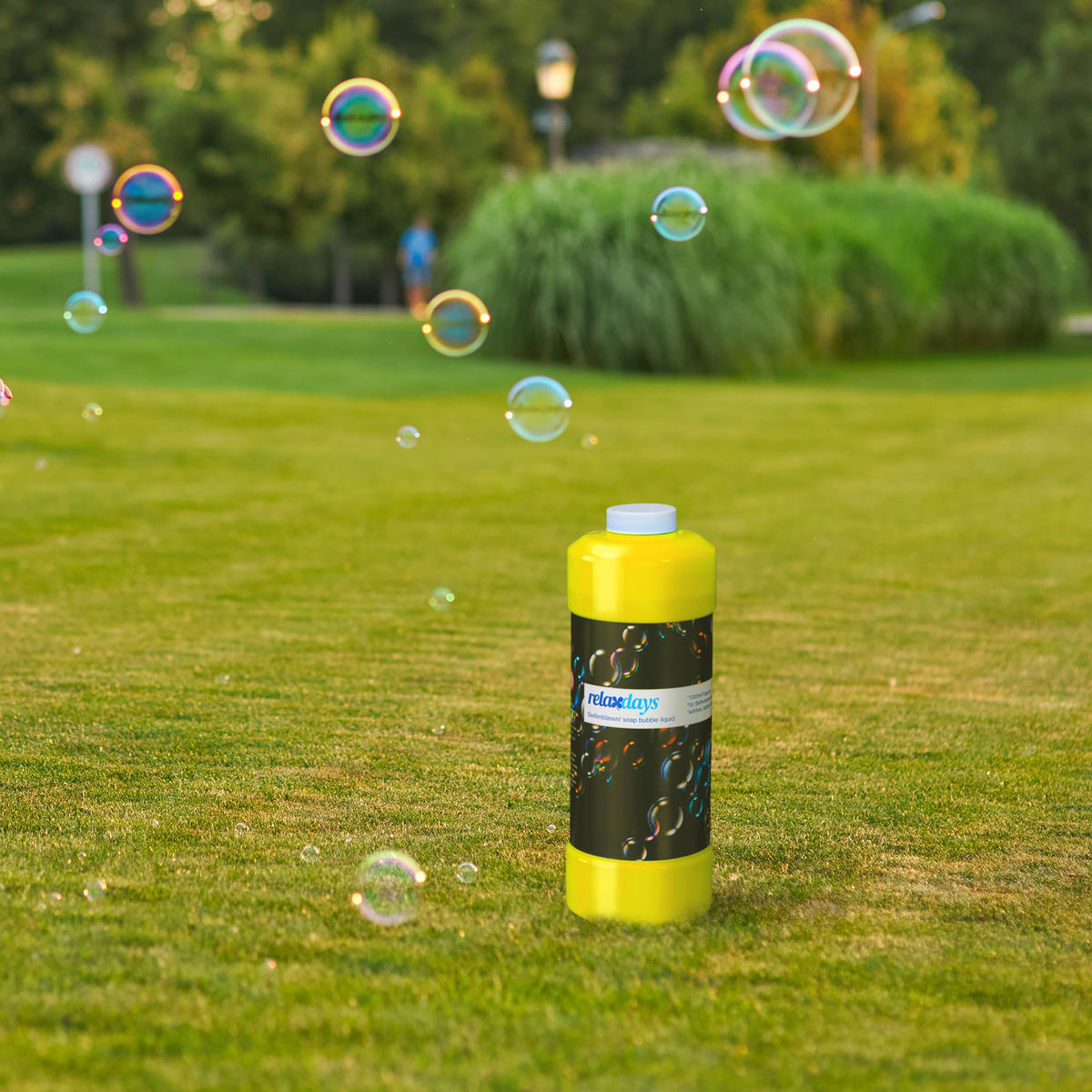 3XSEIFENBLASEN-NACHFÜLLFLASCHE - Multicolor, Kunststoff (8/23/8cm) - Relaxdays