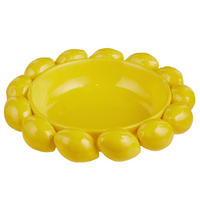 TELLER Lemon Ø25cm - Gelb, Keramik (6cm) - Butlers