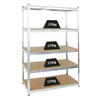 SCHWERLASTREGAL Ragnar 180x120x60 cm Fachlast 175 kg Verzinkt - Silberfarben, Metall (120/180/60cm) - PROREGAL