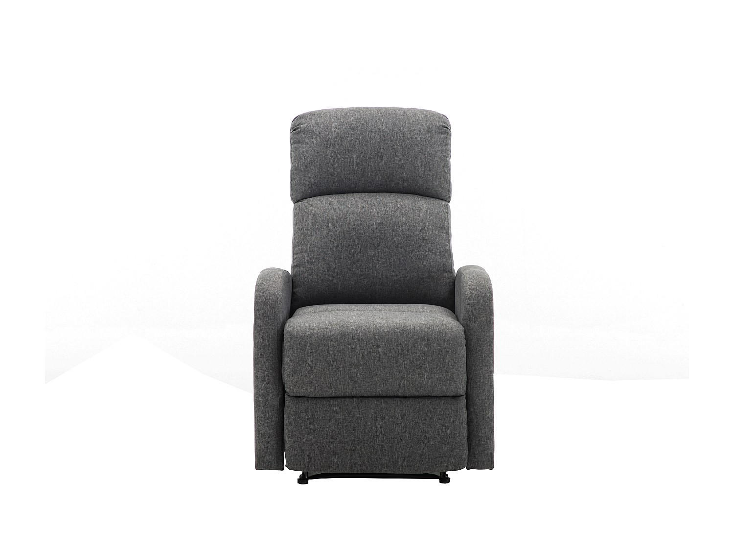 RELAXSESSEL - 1 Person - Stoff - Anthrazitgrau - - Anthrazit, Textil (65/101/91cm) - Vente-Unique