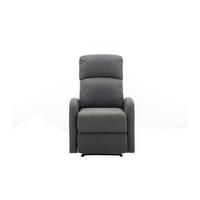 RELAXSESSEL - 1 Person - Stoff - Anthrazitgrau - - Anthrazit, Textil (65/101/91cm) - Vente-Unique