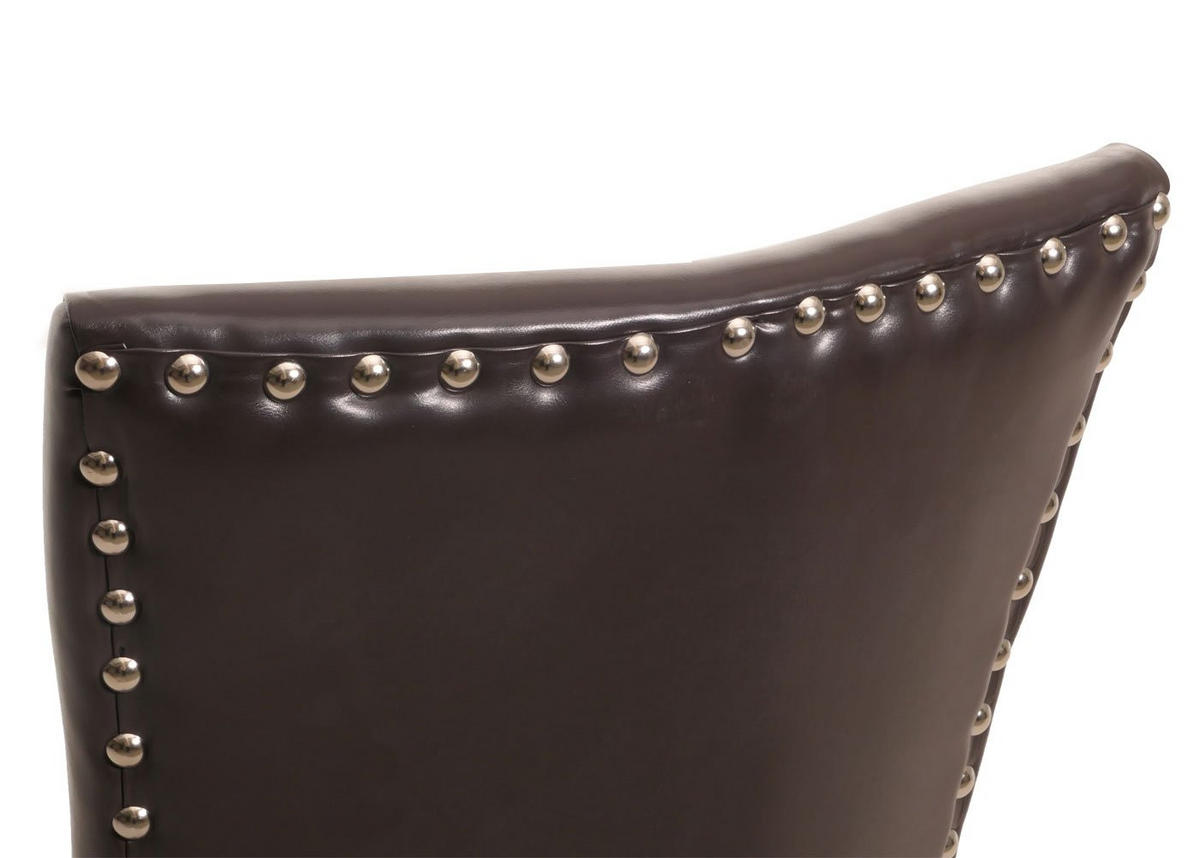 ESSZIMMERSTUHL Braun 2er-Set - Braun, Textil (50/93/62cm) - MCW