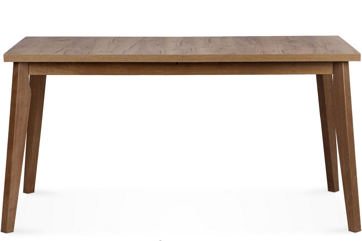 ESSTISCH RHENA ausziehbar bis 190cm, Braun - Wildeiche/Braun, Holz (150/77/80cm) - KONSIMO®