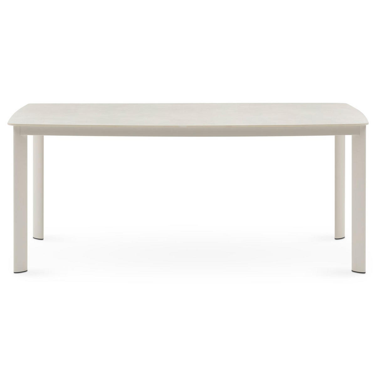 GARTENTISCH TAVOLO - Creme, Metall (90/180/75cm) - IDIMEX