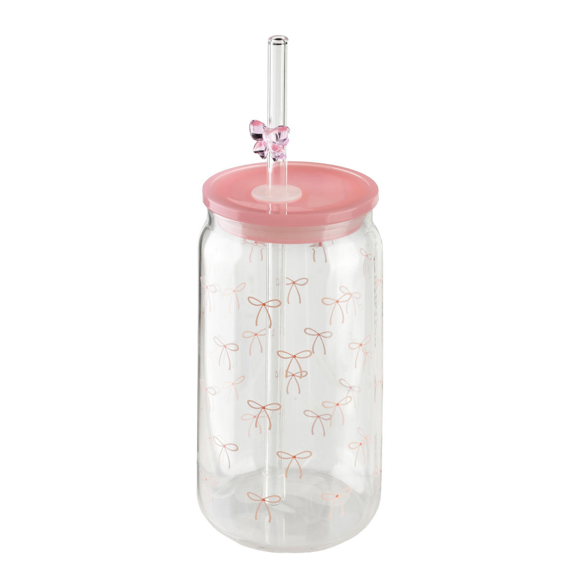 TRINKGLAS Peter Ribbon Transparent 7,5x7,5x15 cm Glas - Transparent, Glas (0.48L) - Mondex