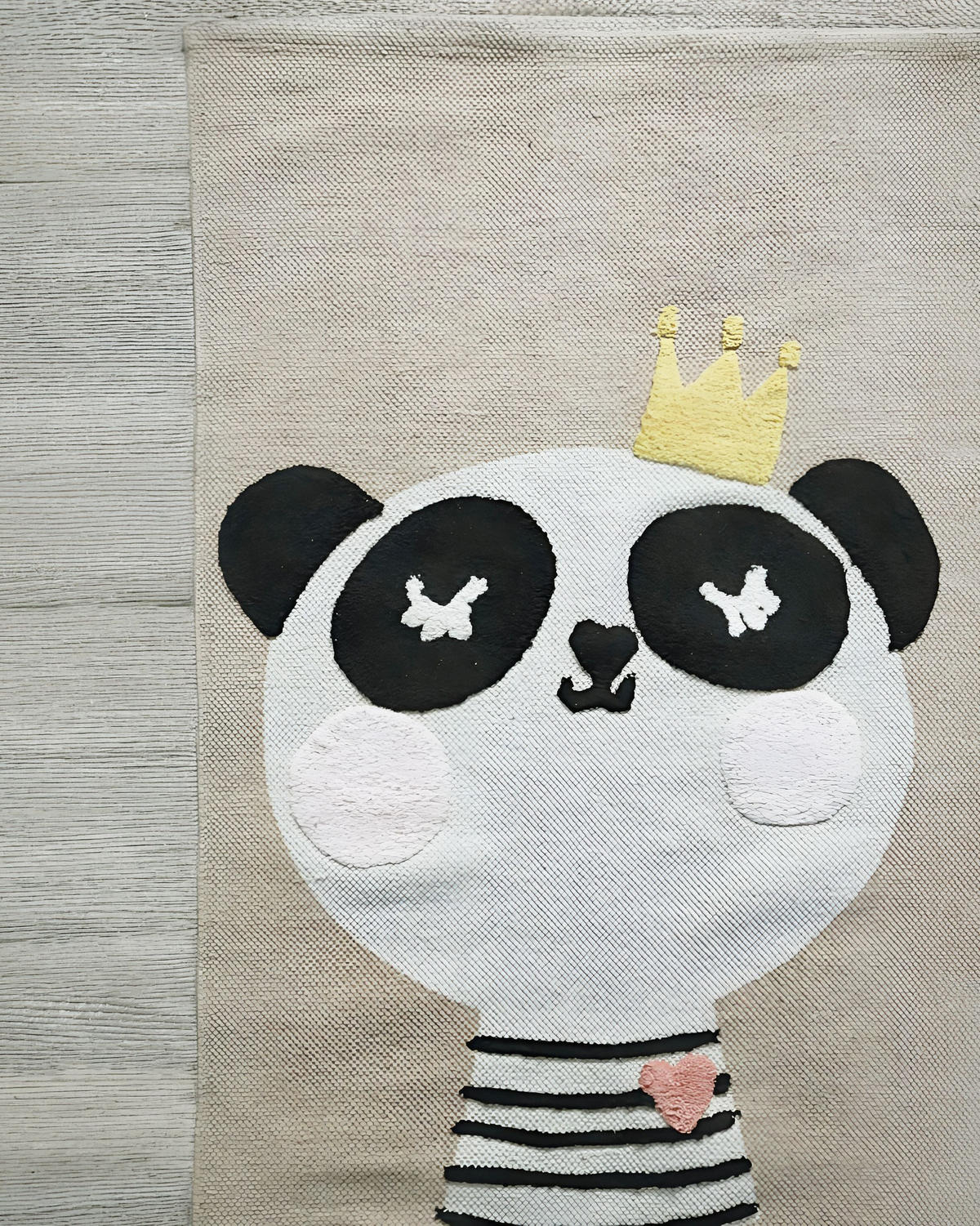 KURZFLOR-KINDERTEPPICH Bunan 150/80 cm - Beige, Textil (80/150cm) - Beliani
